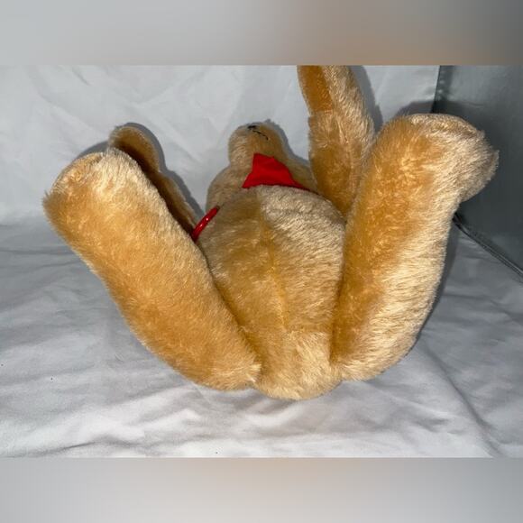 VTG EUC ORIGINAL HERMANN TEDDY BEAR WOOL COTTON JOINTED LIMBS MADE IN W GERMANY - Picture 12 of 13